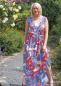 Preview: Selva by Bienvenido Colorido - Blüten Blätter blau, grau, rot